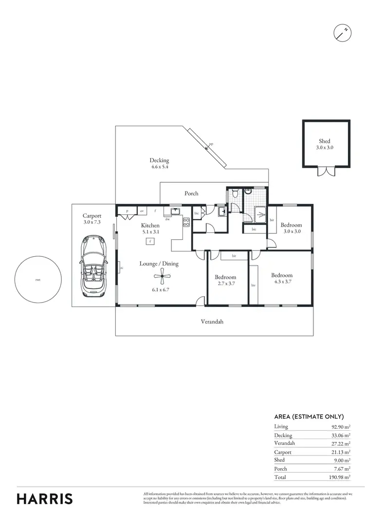Floorplan of Homely house listing, 12 West Terrace, Callington SA 5254