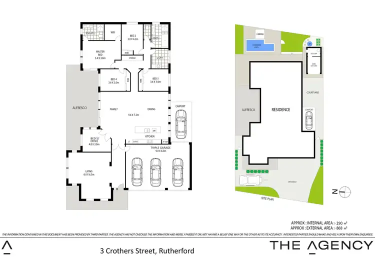 Floorplan of Homely house listing, 3 Crothers Street, Rutherford NSW 2320