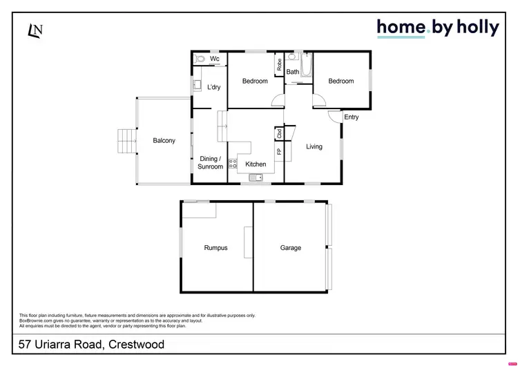 Floorplan of Homely house listing, 57 Uriarra Road, Crestwood NSW 2620
