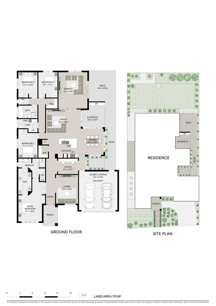 Floorplan of Homely house listing, 175 Grantham Drive, Highton VIC 3216