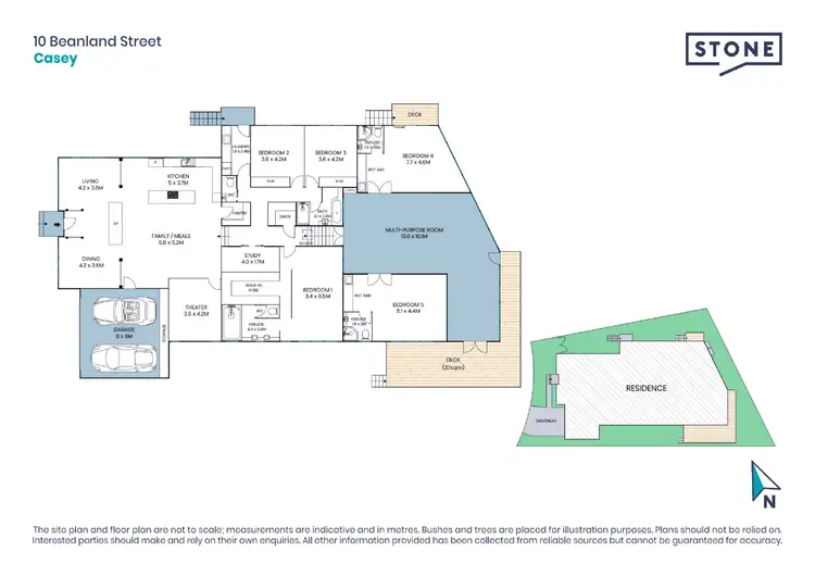 Floorplan of Homely house listing, 10 Beanland Street, Casey ACT 2913