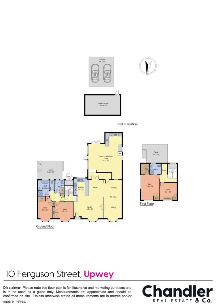 Floorplan of Homely house listing, 10 Ferguson Street, Upwey VIC 3158