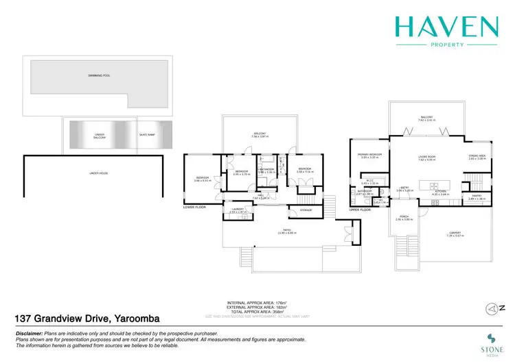 Floorplan of Homely house listing, 137 Grandview Drive, Yaroomba QLD 4573