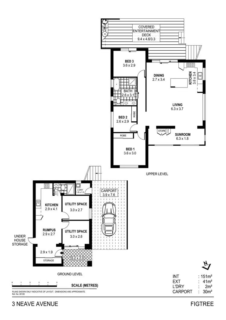 Floorplan of Homely house listing, 3 Neave Avenue, Figtree NSW 2525