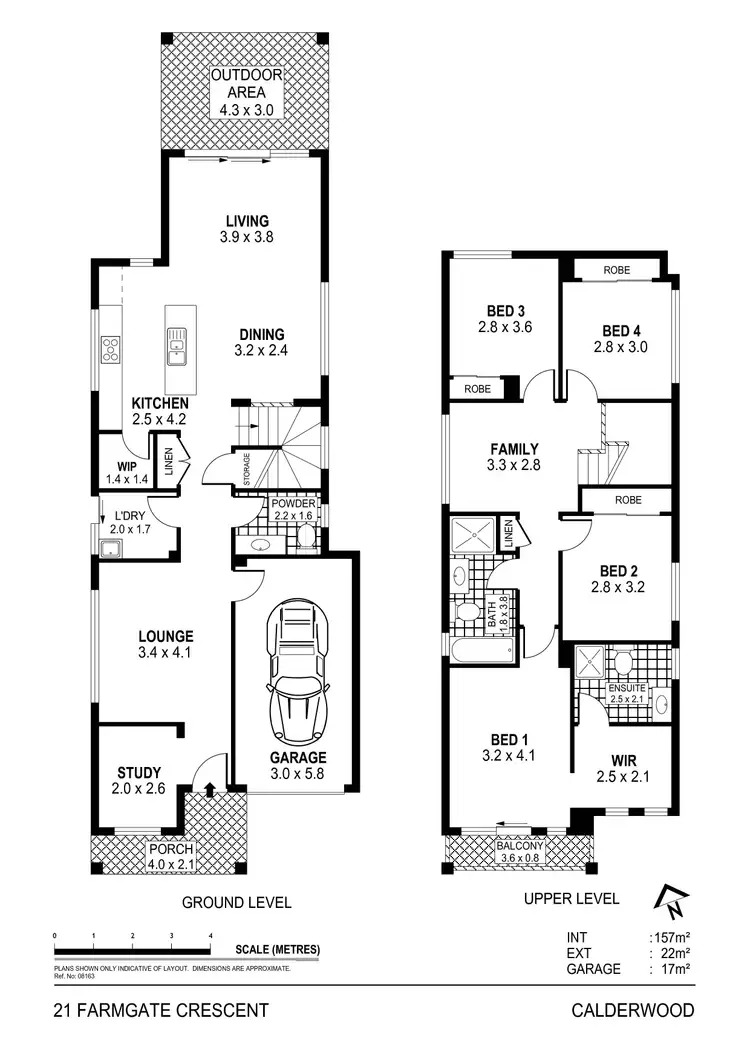 Floorplan of Homely house listing, 21 Farmgate Crescent, Calderwood NSW 2527