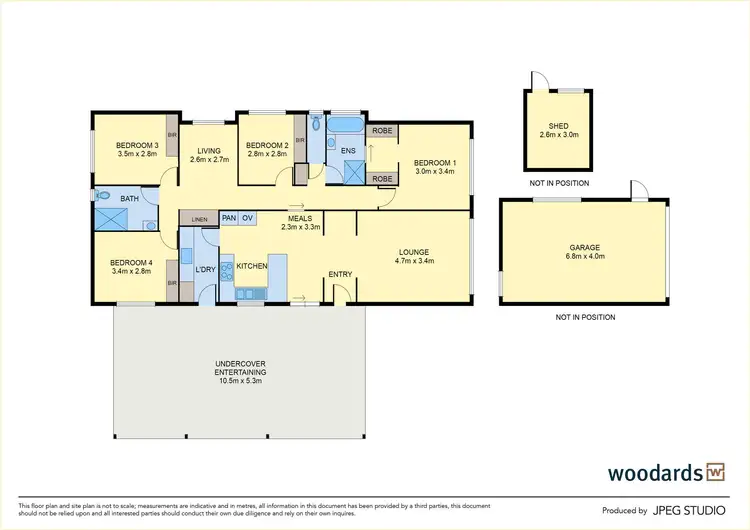 Floorplan of Homely house listing, 10 Briarwood Court, Sunbury VIC 3429