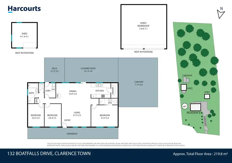 Floorplan of Homely rural property listing, 132 Boatfalls Drive, Clarence Town NSW 2321