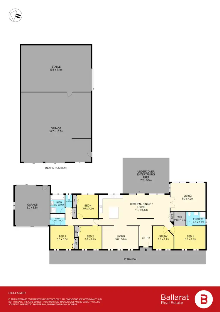 Floorplan of Homely house listing, 25 O'Farrell Court, Cambrian Hill VIC 3352