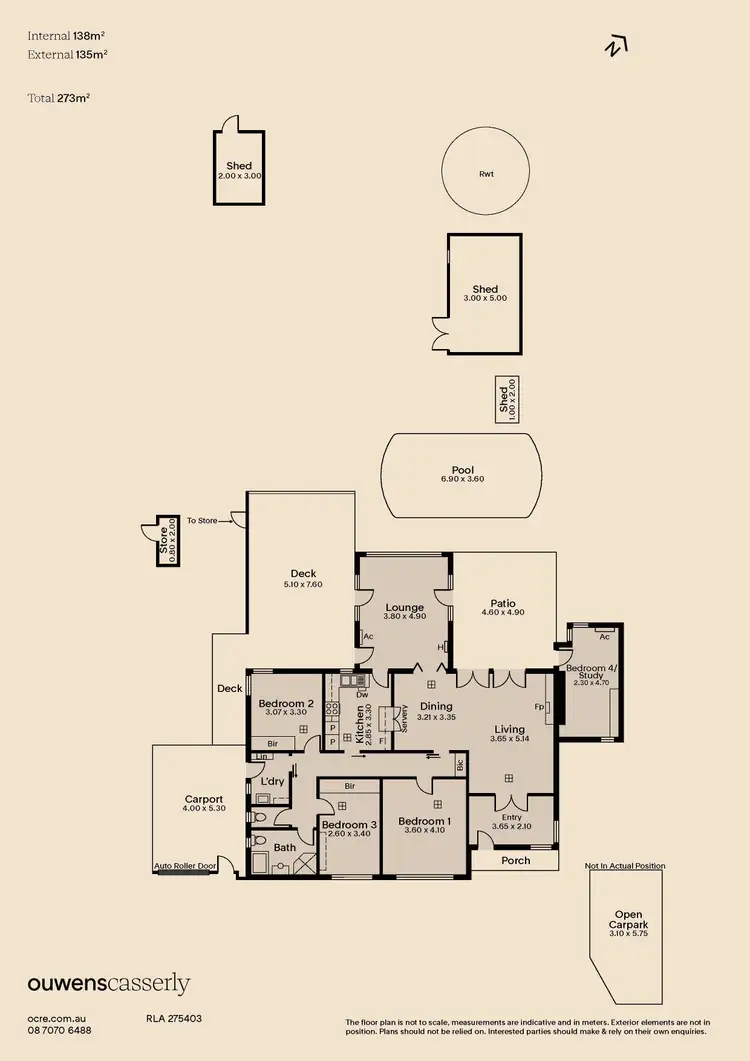 Floorplan of Homely house listing, 8 Seaview Road, Lynton SA 5062