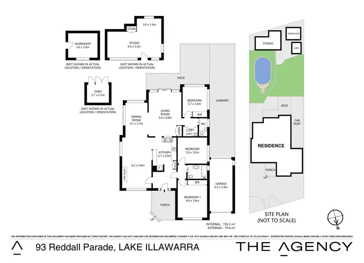 Floorplan of Homely house listing, 93 Reddall Parade, Lake Illawarra NSW 2528