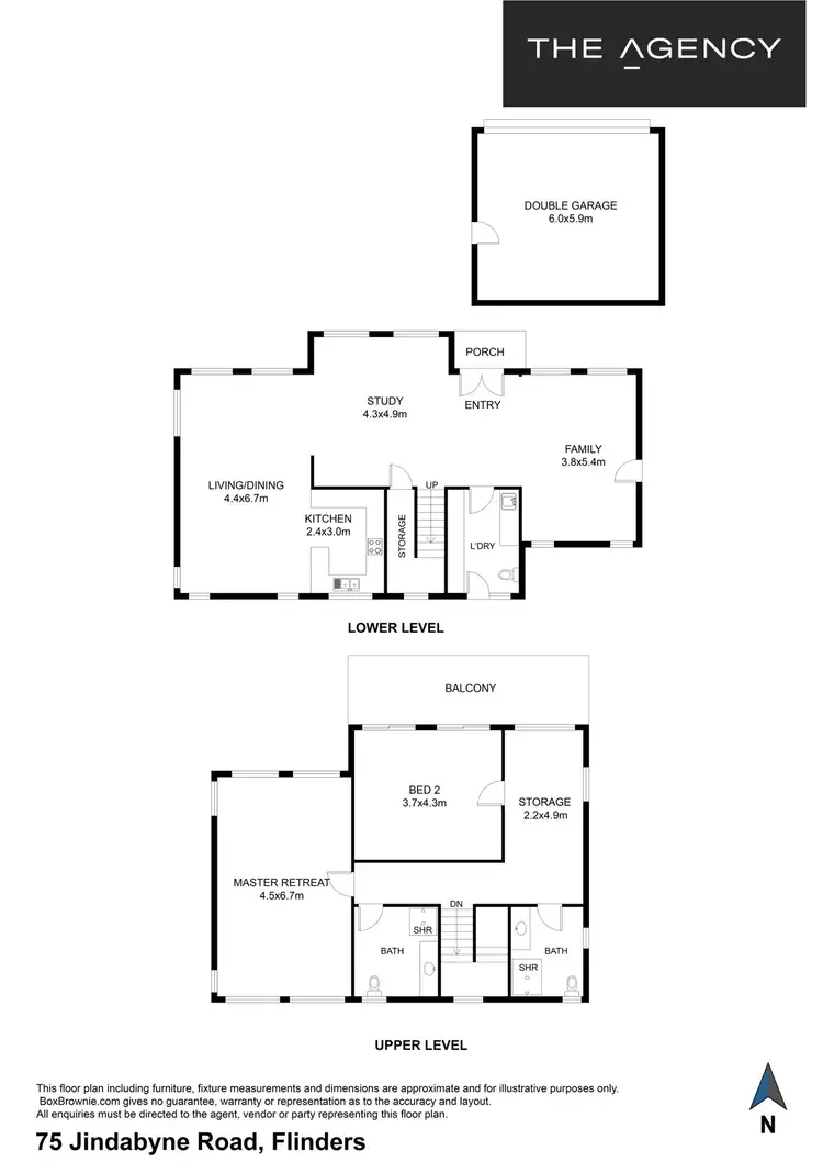 Floorplan of Homely house listing, 75 Jindabyne Road, Flinders NSW 2529