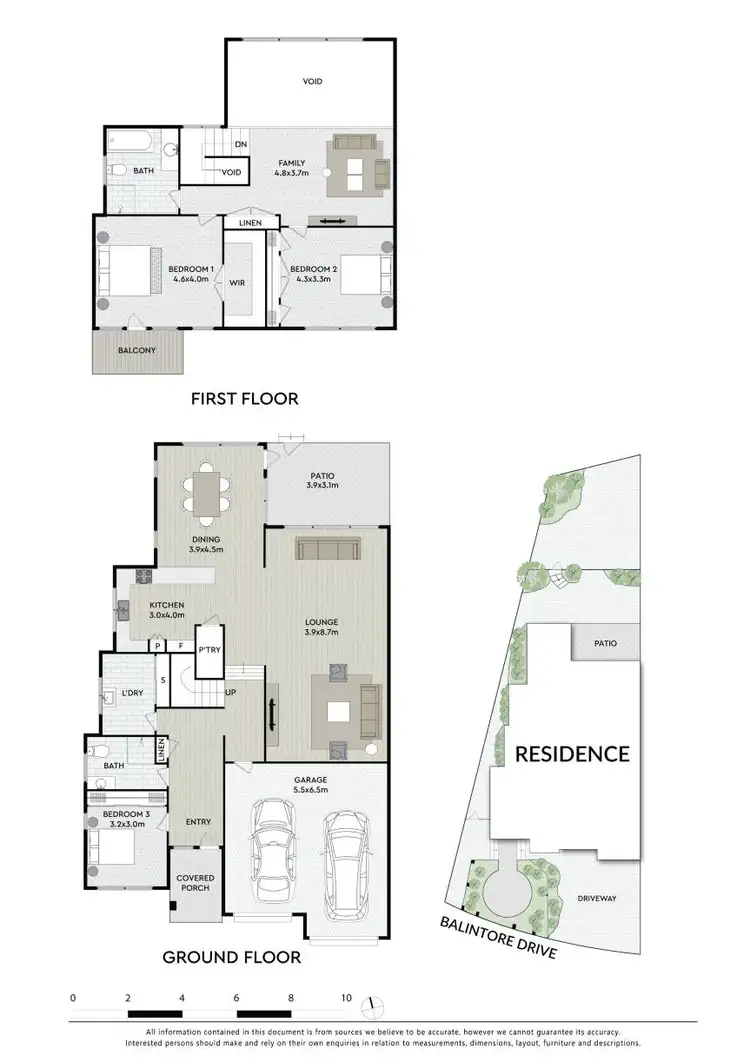 Floorplan of Homely house listing, 14 Balintore Drive, Castle Hill NSW 2154