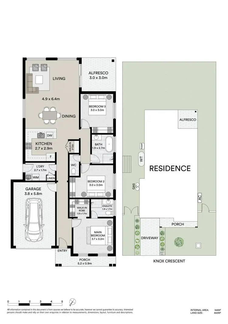 Floorplan of Homely house listing, 53 Knox Crescent, Mudgee NSW 2850