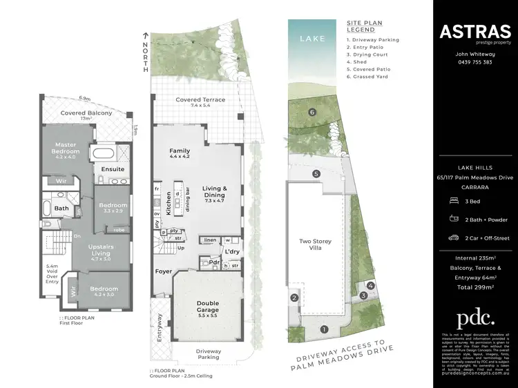 Floorplan of Homely house listing, 65/117 Palm Meadows Drive, Carrara QLD 4211