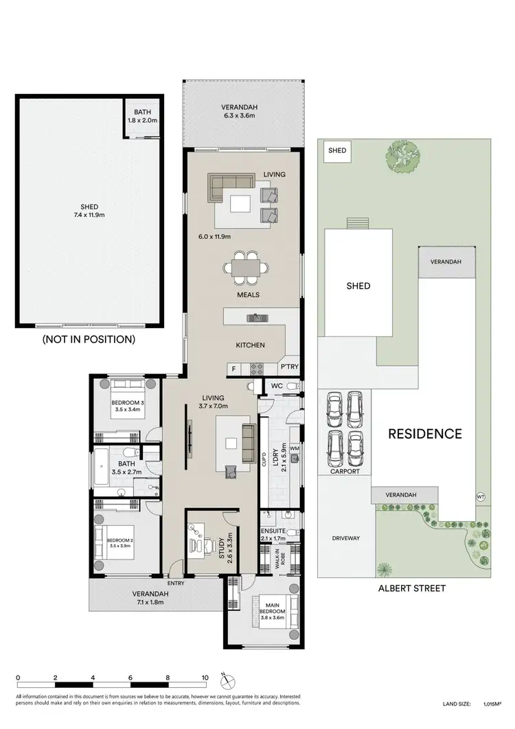 Floorplan of Homely house listing, 42 Albert Street, Miners Rest VIC 3352