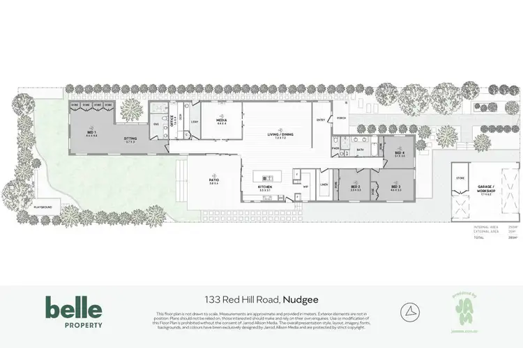 Floorplan of Homely house listing, 133 Redhill Road, Nudgee QLD 4014