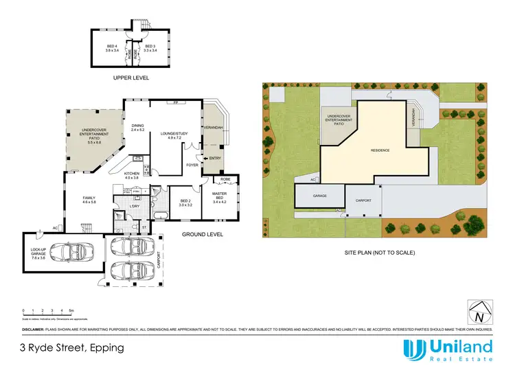 Floorplan of Homely house listing, 3 Ryde Street, Epping NSW 2121