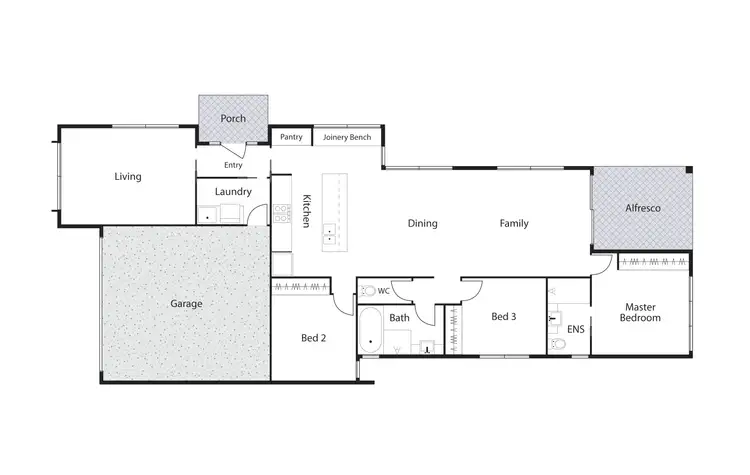 Floorplan of Homely house listing, 38 Castan Street, Coombs ACT 2611