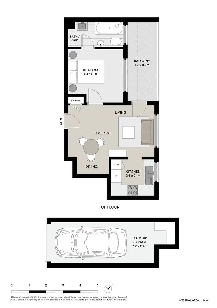 Floorplan of Homely apartment listing, 14/36 Forster Street, West Ryde NSW 2114
