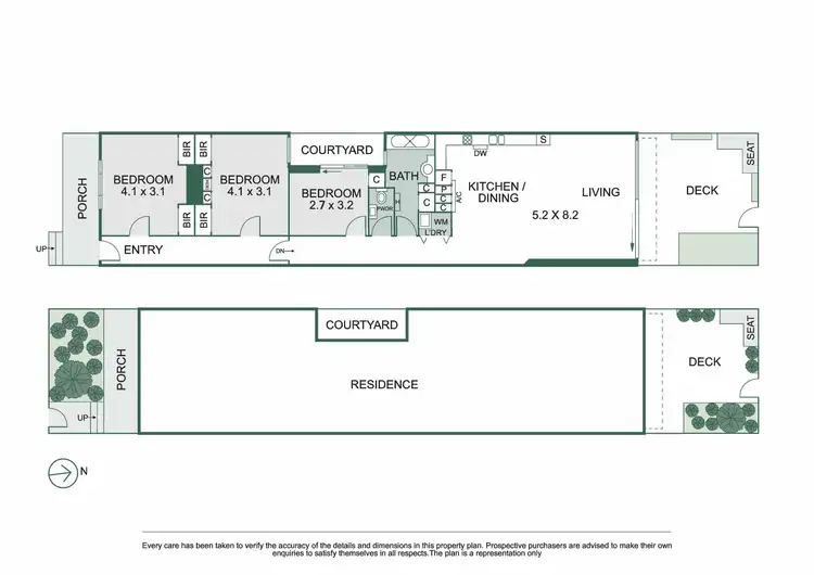 Floorplan of Homely house listing, 25 Raleigh Street, Prahran VIC 3181