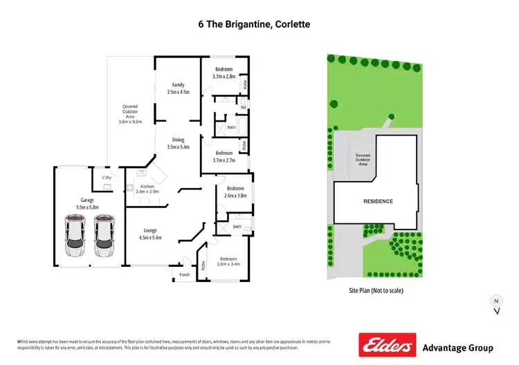 Floorplan of Homely house listing, 6 The Brigantine, Corlette NSW 2315