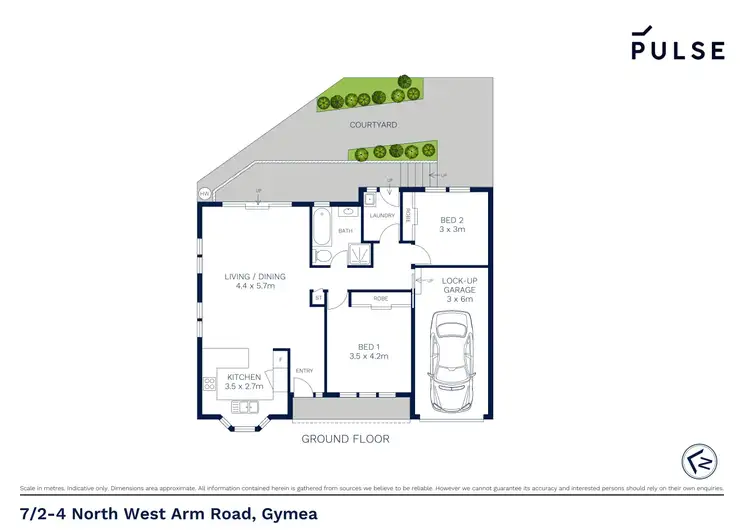 Floorplan of Homely villa listing, 7/2-4 North West Arm Road, Gymea NSW 2227