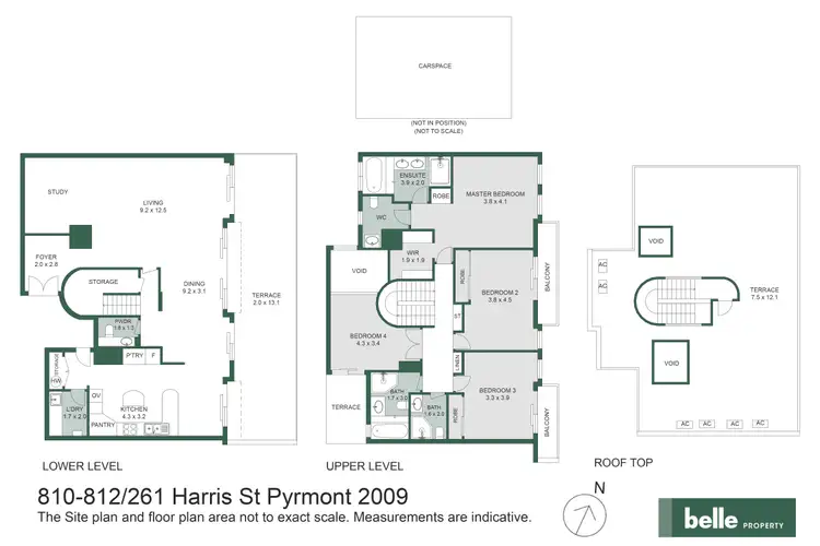 Floorplan of Homely apartment listing, 810/261 Harris Street, Pyrmont NSW 2009