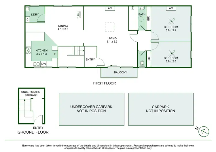 Floorplan of Homely apartment listing, 3/307 Dandenong Road, Prahran VIC 3181