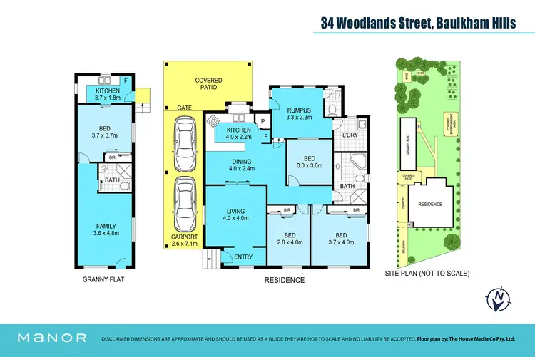 Floorplan of Homely house listing, 34 Woodlands Street, Baulkham Hills NSW 2153