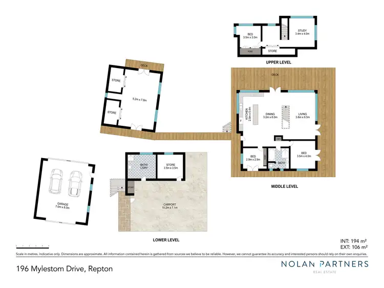 Floorplan of Homely house listing, 196 Mylestom Drive, Repton NSW 2454