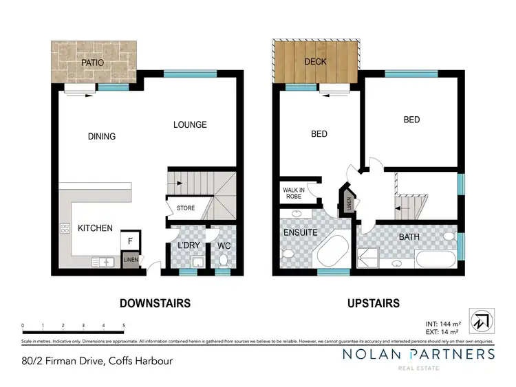 Floorplan of Homely townhouse listing, 80/2 Firman Drive, Coffs Harbour NSW 2450