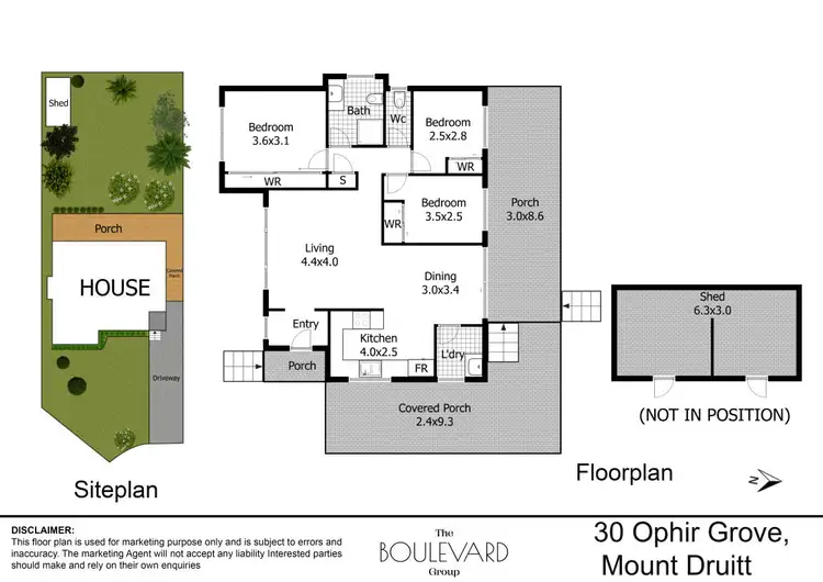 Floorplan of Homely house listing, 30 Ophir Grove, Mount Druitt NSW 2770