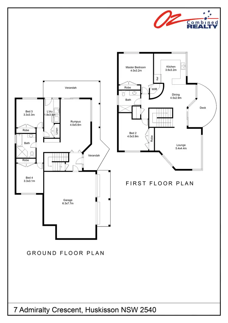 Floorplan of Homely house listing, 7 Admiralty Crescent, Huskisson NSW 2540