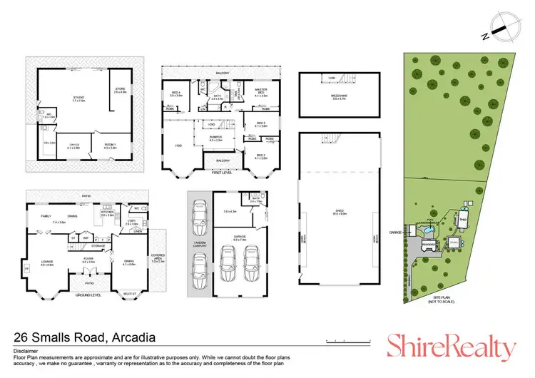 Floorplan of Homely rural property listing, 26 Smalls Road, Arcadia NSW 2159