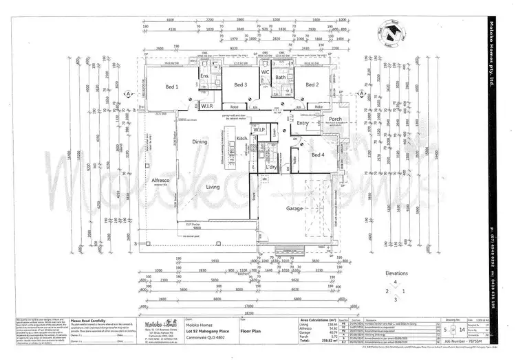 Floorplan of Homely house listing, 5 Mahogany Place, Cannon Valley QLD 4800