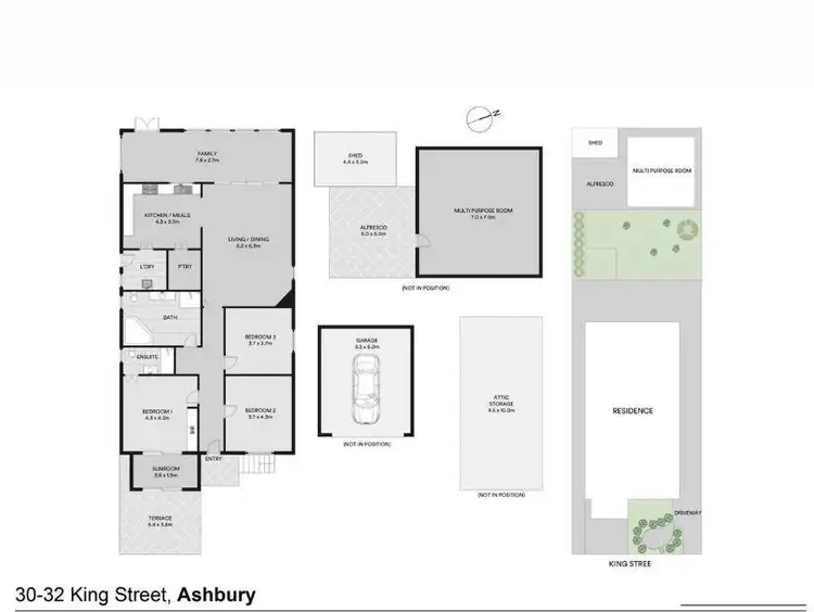 Floorplan of Homely house listing, 30-32 King Street, Ashbury NSW 2193