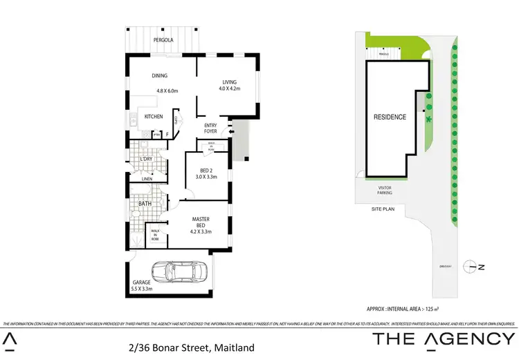 Floorplan of Homely unit listing, 2/36 Bonar Street, Maitland NSW 2320