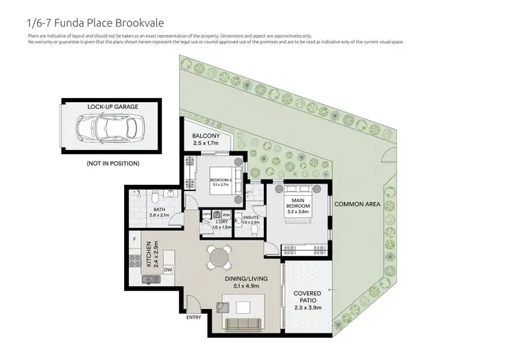 Floorplan of Homely apartment listing, 1/6-7 Funda Place, Brookvale NSW 2100