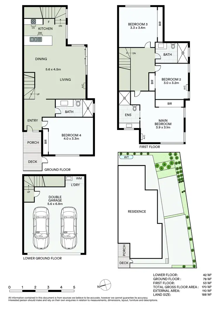Floorplan of Homely townhouse listing, 5/38 Roderick Street, Doncaster East VIC 3109
