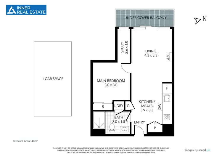 Floorplan of Homely apartment listing, 1005/15 Doepel Way, Docklands VIC 3008