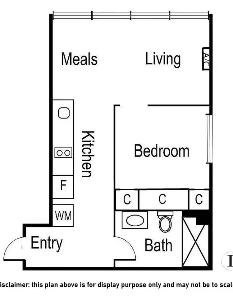 Floorplan of Homely apartment listing, 3005/327 La Trobe Street, Melbourne VIC 3000