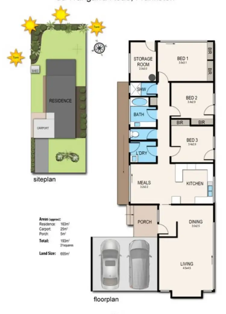 Floorplan of Homely house listing, 35 Wangarra Road, Frankston VIC 3199