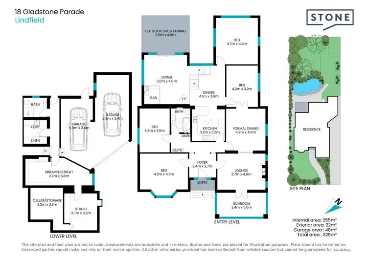 Floorplan of Homely house listing, 18 Gladstone Parade, Lindfield NSW 2070
