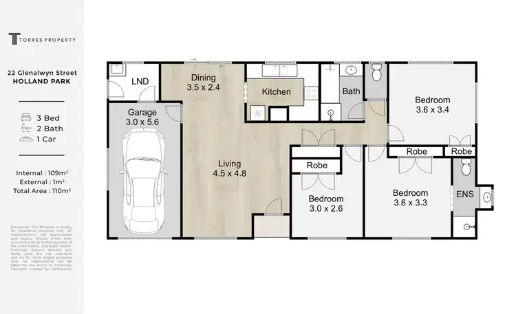 Floorplan of Homely house listing, 22 Glenalwyn Street, Holland Park QLD 4121
