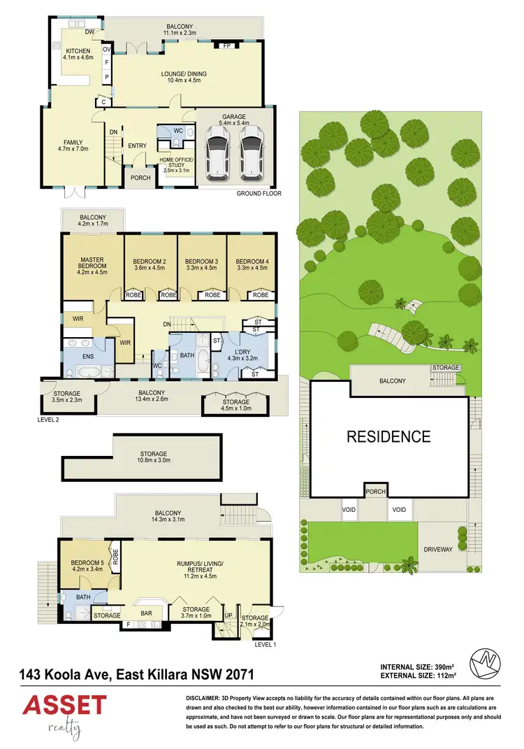 Floorplan of Homely house listing, 143 Koola Avenue, East Killara NSW 2071