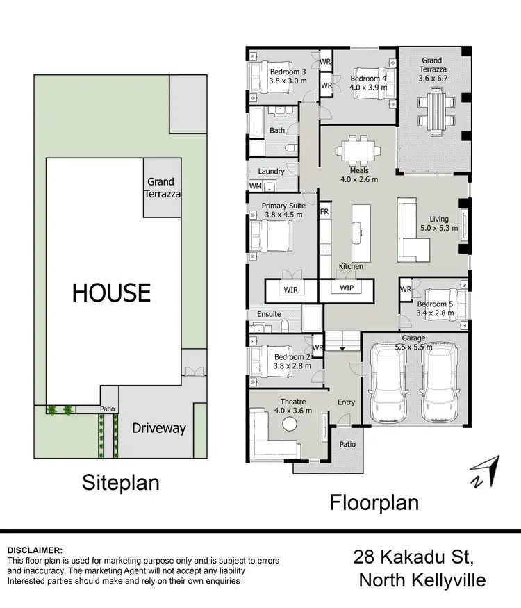 Floorplan of Homely house listing, 28 Kakadu Street, North Kellyville NSW 2155