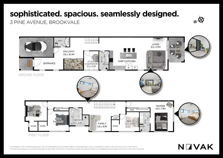 Floorplan of Homely house listing, 3 Pine Avenue, Brookvale NSW 2100