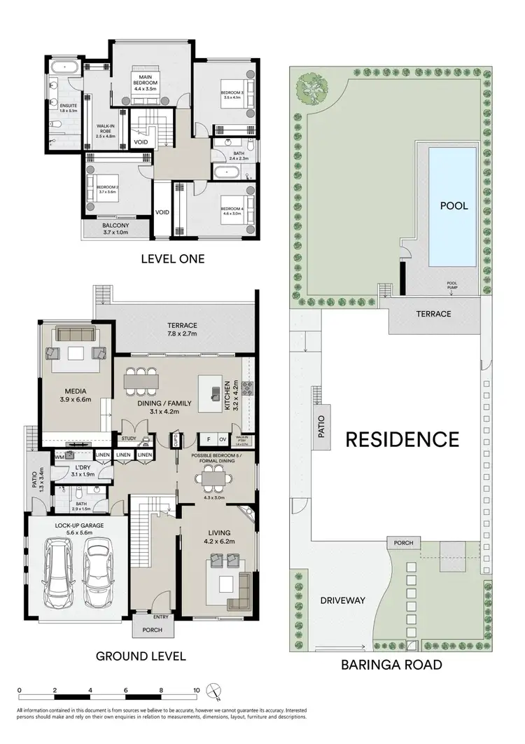 Floorplan of Homely house listing, 84 Baringa Road, Northbridge NSW 2063