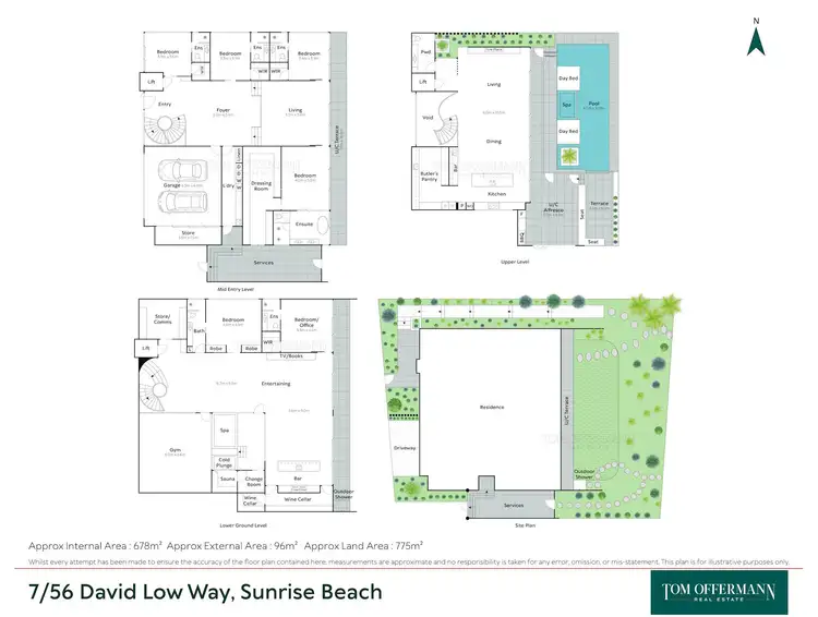 Floorplan of Homely house listing, 7/56 David Low Way, Sunrise Beach QLD 4567