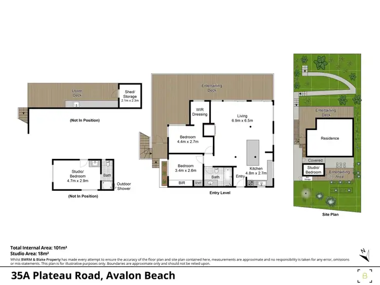 Floorplan of Homely house listing, 35a Plateau Road, Avalon Beach NSW 2107